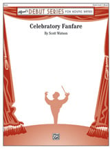 Celebratory Fanfare band score cover Thumbnail